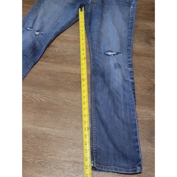 Patagonia Mens Blue Jeans Denim Pants 31x30"Organic Cotton Blend StraightStretch - Picture 2 of 15